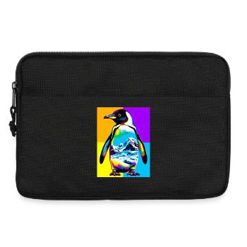 penguin - Laptop bag 13" - black - Front