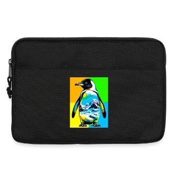penguin - Laptop bag 13" - black - Front