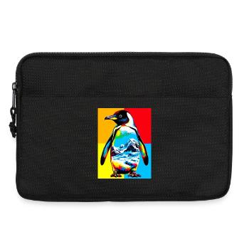 penguin - Laptop bag 13" - black - Front