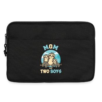Mom Proud of Her Boys Mom Proud of Her Boys - Laptop bag 13" - black - Front
