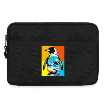 penguin - Laptop bag 13" - black - Front