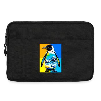 pingouin - Sacoche pour ordinateur portable 13 pouces - noir - Devant
