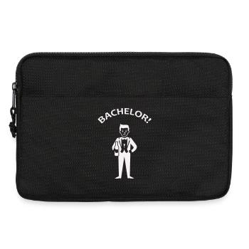 Festive bachelor party humor - Laptop bag 13" - black - Front