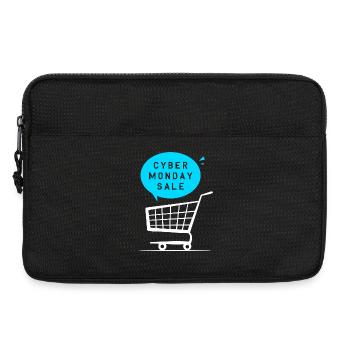 Virée shopping du Cyber Monday - Sacoche pour ordinateur portable 13 pouces - noir - Devant