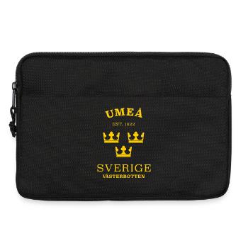 Umea Sverige Suède - Sacoche pour ordinateur portable 13 pouces - noir - Devant