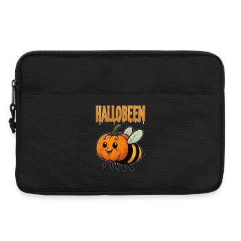 Hallobeen - die Halloween Queen | Wortwitz  - Laptoptasche 13" - Schwarz - Vorne