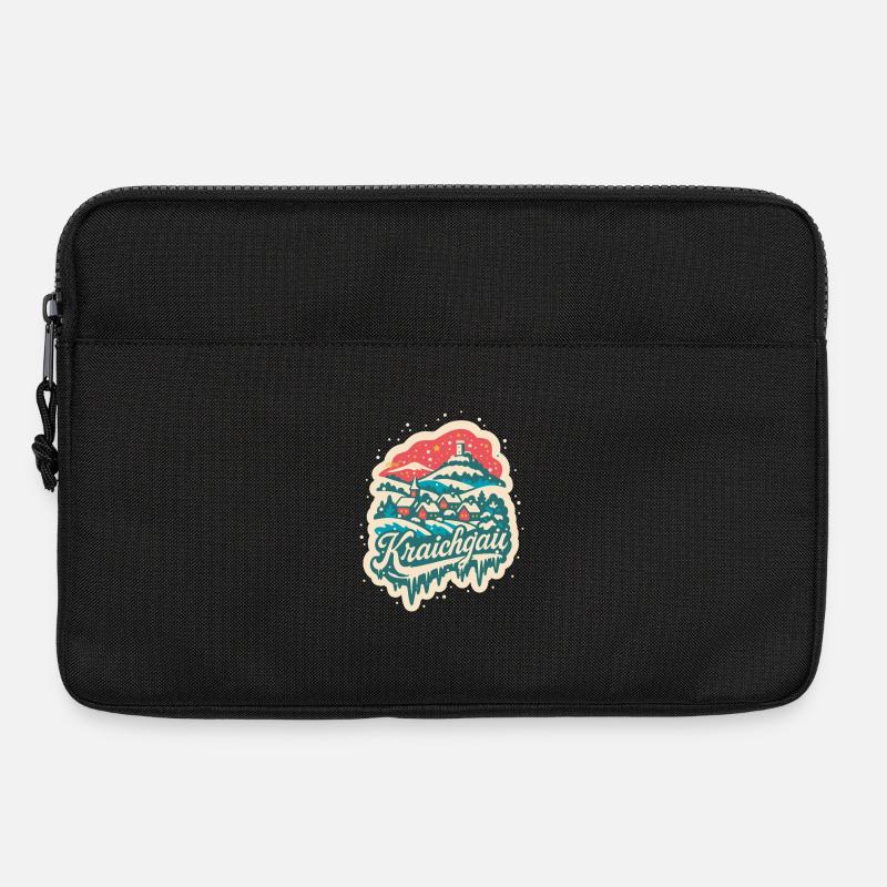 Kraichgau Baden Württemberg Winter   - Laptoptasche 13" - Schwarz