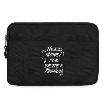Need Money for Better Fashion – Trend Hoodie - Laptoptasche 13" - Schwarz - Vorne