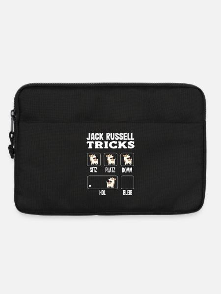 Lustiges Jack Russell Besitzer Geschenk - Laptoptasche 13" - Schwarz