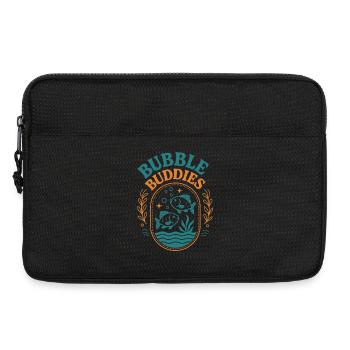 Bubble Buddies - Laptoptasche 13" - Schwarz - Vorne