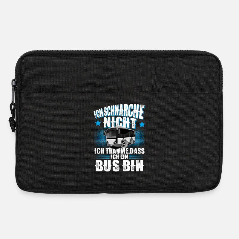 Busfahrer - Laptoptasche 13" - Schwarz