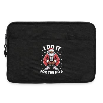 I do it for the Ho's - Cool Christmas Santa - Laptop bag 13" - black - Front