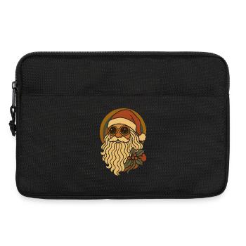 Vintage Santa Claus Design Rétro Lover - Sacoche pour ordinateur portable 13 pouces - noir - Devant