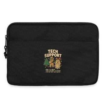 Vintage Tech Support Retro IT Christmas - Laptop bag 13" - black - Front