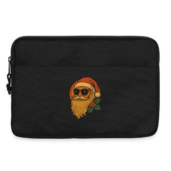 Retro Weihnachtsmann Vintage Weihnachten | - Laptoptasche 13" - Schwarz - Vorne
