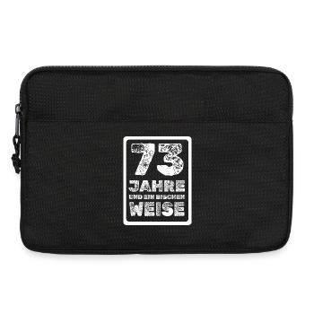 73 - Laptoptasche 13" - Schwarz - Vorne