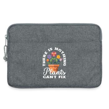 Garten- Und Pflanzenliebhaber Geschenke - Laptoptasche 13" - Grau meliert - Vorne