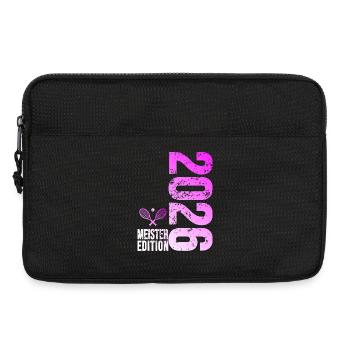 Tennis Master Edition 2026 pink - Laptop bag 13" - black - Front