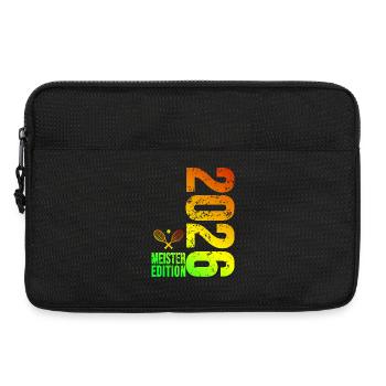 Tennis Master edition 2026 colorful - Laptop bag 13" - black - Front