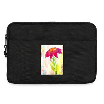 A flower - Laptop bag 13" - black - Front