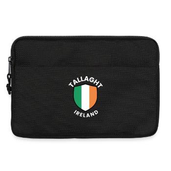 Bouclier de Tallaght Drapeau irlandais - Sacoche pour ordinateur portable 13 pouces - noir - Devant