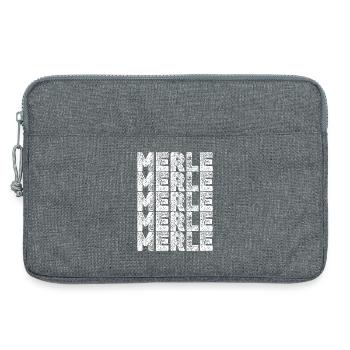 Hero Merle - Laptop bag 13" - heather grey - Front
