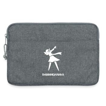 DABBING HANKA - Laptoptasche 13" - Grau meliert - Vorne