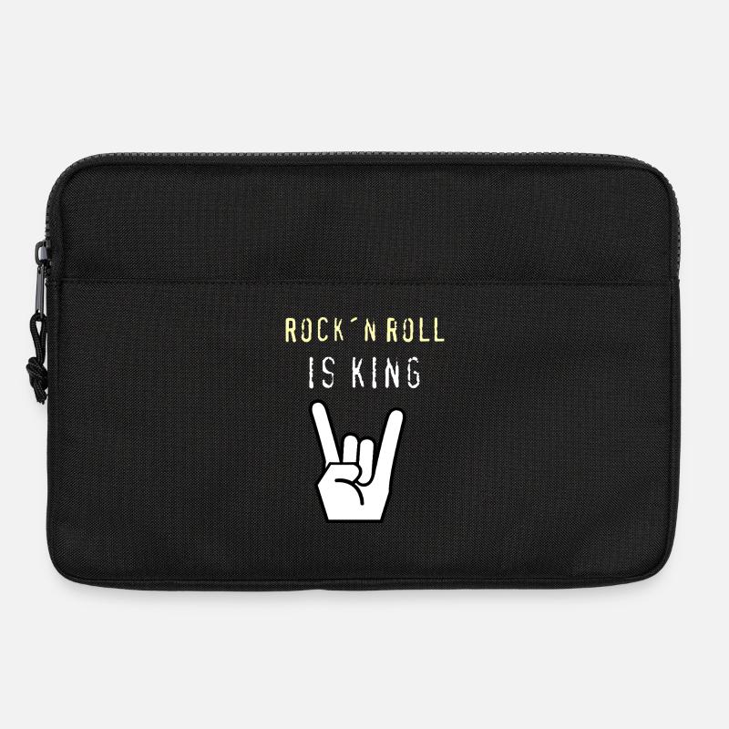 Rock_n_Roll_is_King - Laptop bag 13" - black