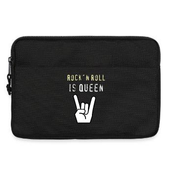 Rockn_Roll_is_Queen - Laptoptasche 13" - Schwarz - Vorne
