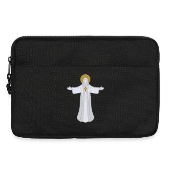 Offene Arme Saint Halo Jesus Gott - Laptoptasche 13" - Schwarz - Vorne