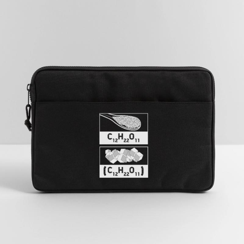 Structural formula chemistry science physics laboratory Laptop bag 13"