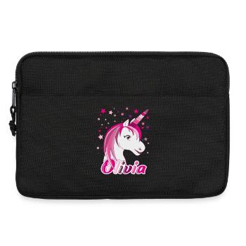 Olivia Einhorn, maiden name - Laptop bag 13" - black - Front