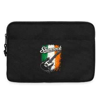 St Patrick E-Gitarre Irish Flag Rock - Laptoptasche 13" - Schwarz - Vorne