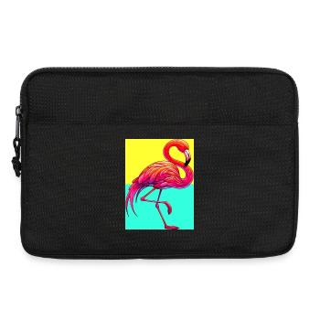 flamingo - Laptop bag 13" - black - Front