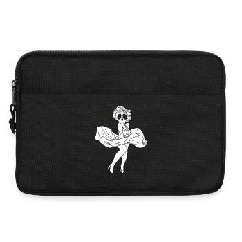 Fantôme de Marylin Monroe - Sacoche pour ordinateur portable 13 pouces - noir - Devant