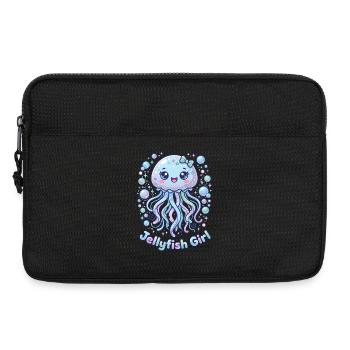 Femmes esthétiques de la Fille Méduse de Kawaii - Sacoche pour ordinateur portable 13 pouces - noir - Devant