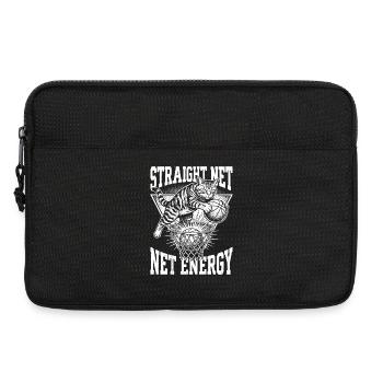 Direkte Wette auf Energiekatze - Laptoptasche 13" - Schwarz - Vorne