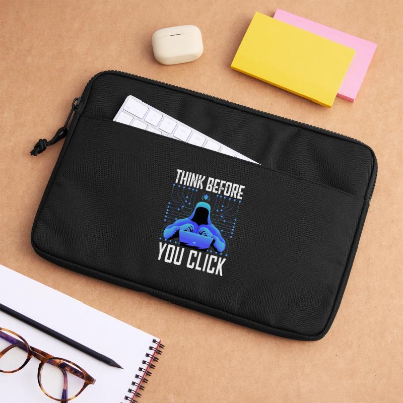 Hacker Hacker Programmeur Cybersécurité Linux Sacoche pour ordinateur portable 13 pouces