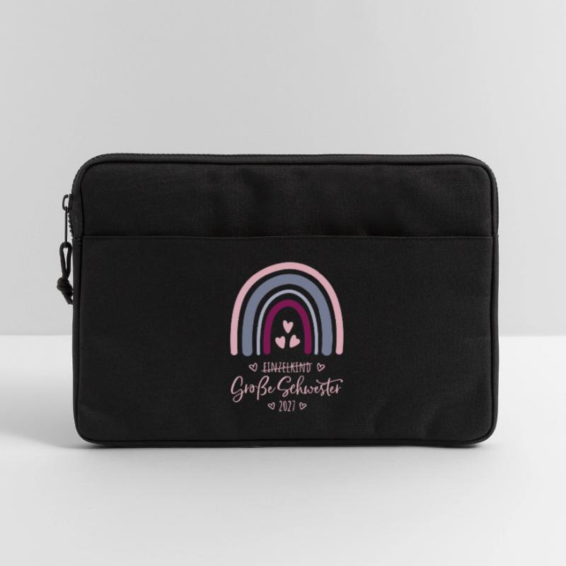 Große Schwester 2027 Boho Regenbogen Laptoptasche 13"