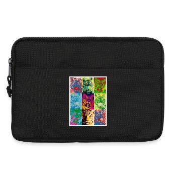 Tiger_4 - Sacoche pour ordinateur portable 13 pouces - noir - Devant