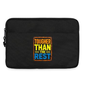 Tougher Than the Rest Typography - Laptop bag 13" - black - Front