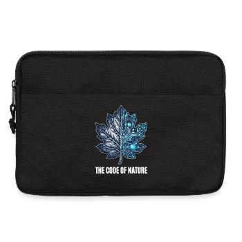 The Code Of Nature - Laptoptasche 13" - Schwarz - Vorne