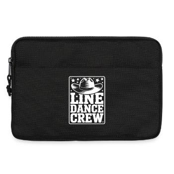 Line Dance Crew - Cowboy Silhouette - Laptoptasche 13" - Schwarz - Vorne