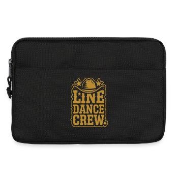 Line Dance Crew Western - Laptoptasche 13" - Schwarz - Vorne