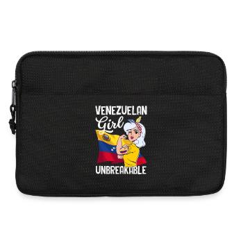 Drapeau du Venezuela Fierté & Maison Venezuela - Sacoche pour ordinateur portable 13 pouces - noir - Devant