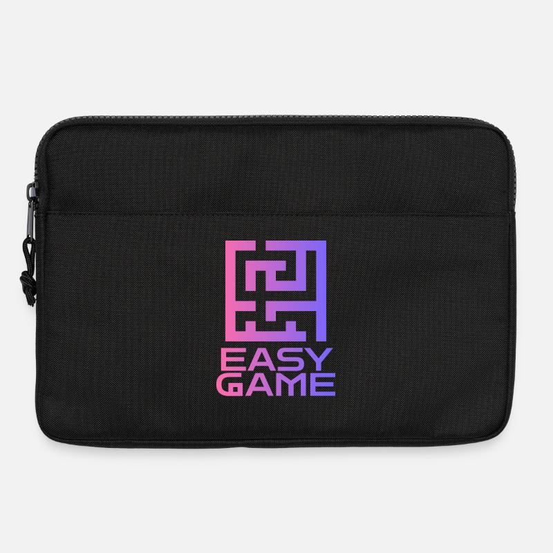 Maze Neon Easy Game Logo - Laptoptasche 13" - Schwarz