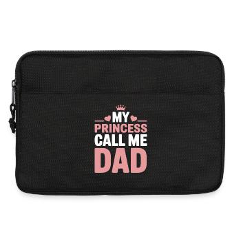 Papa cool Fête des pères Humour paternel - Sacoche pour ordinateur portable 13 pouces - noir - Devant