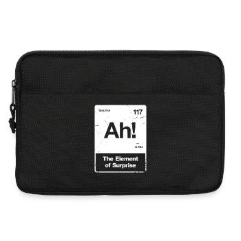 Ah! Element Überraschung - Laptoptasche 13" - Schwarz - Vorne