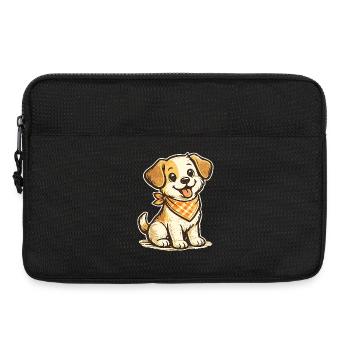 canine - Sacoche pour ordinateur portable 13 pouces - noir - Devant