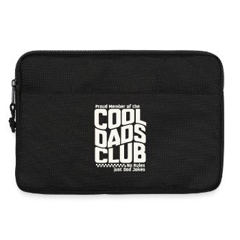Cool Dads Club - Papa Vatertag Geschenk - Laptoptasche 13" - Schwarz - Vorne